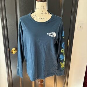 The North Face Blue Long Sleeve Shirt